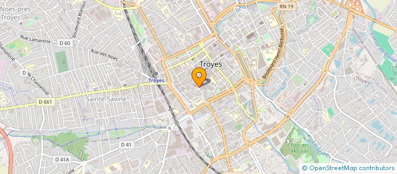 localisation de l'entreprise 797 929 155 à TROYES