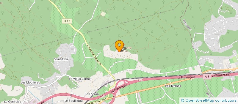 localisation de l'entreprise 797 943 974   LE CANNET-DES-MAURES