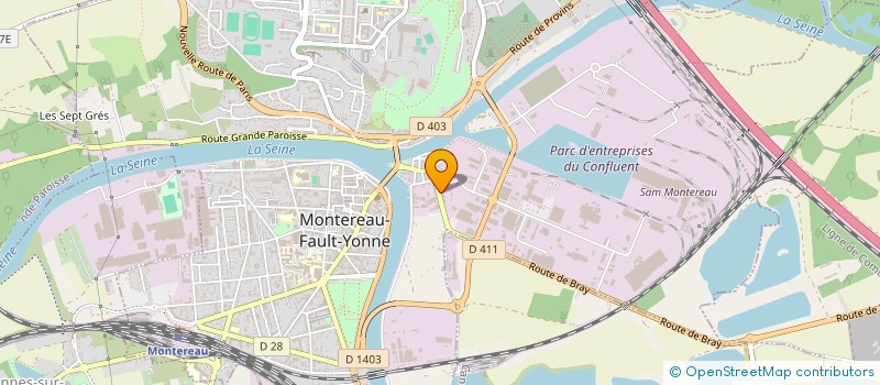 localisation de l'entreprise 797 944 733  à CAVALAIRE-SUR-MER