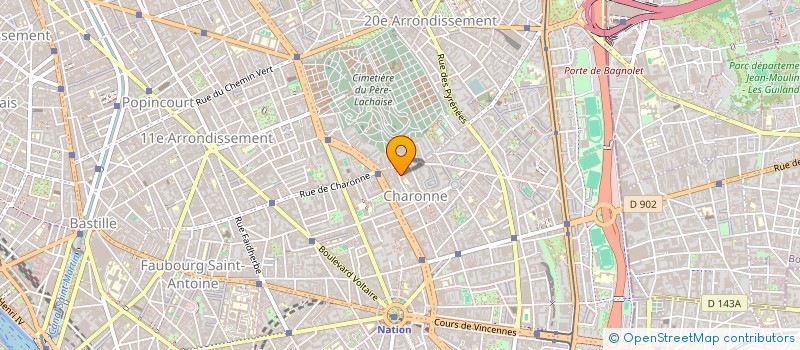 localisation de l'entreprise 797 967 403   PARIS