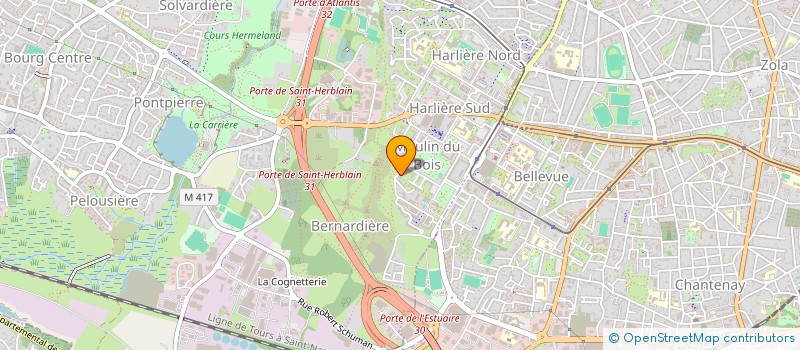 localisation de l'entreprise 797 969 557   SAINT-HERBLAIN