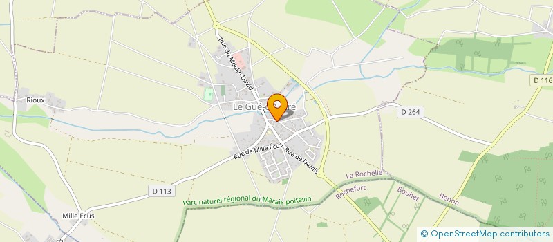 localisation de l'entreprise 797 973 989   LE GUE-D'ALLERE