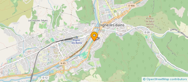 localisation de l'entreprise 797 975 588 à DIGNE-LES-BAINS
