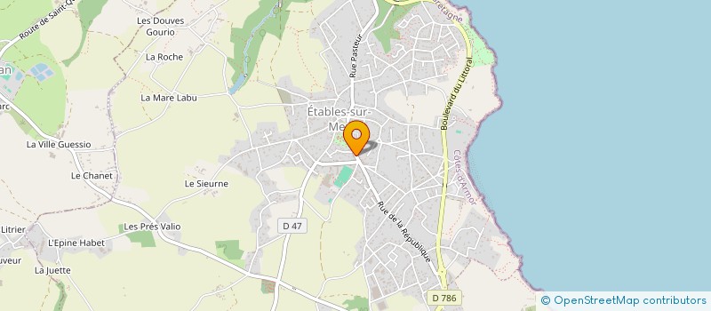 localisation de l'entreprise 797 984 531   BINIC-ETABLES-SUR-MER