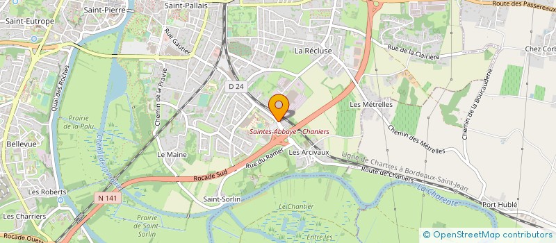 localisation de l'entreprise 798 030 524   SAINT-JEAN-D'ANGELY