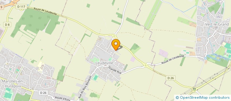 localisation de l'entreprise 798 055 588   LEUDEVILLE