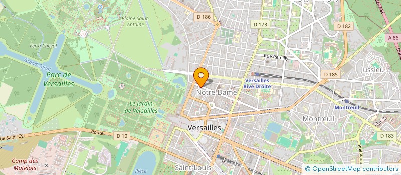 localisation de l'entreprise 798 056 057   VERSAILLES