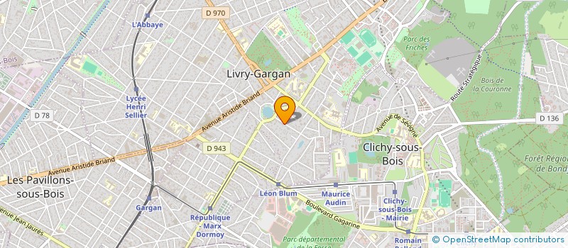 localisation de l'entreprise 798 056 594   LIVRY-GARGAN