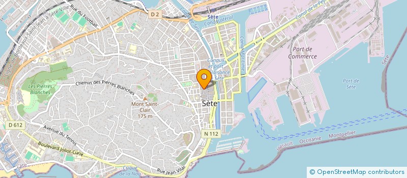 localisation de l'entreprise 798 057 121  à SETE