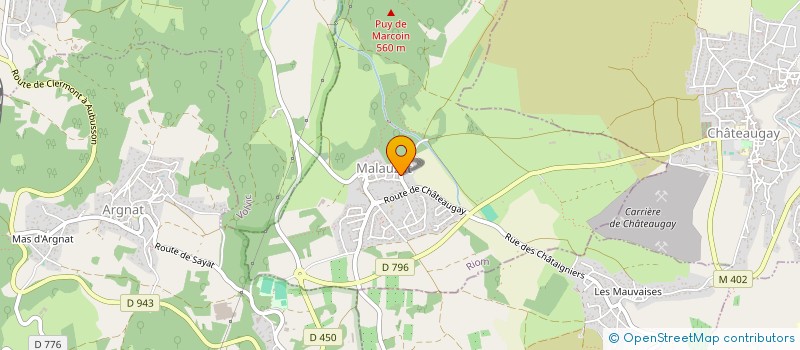 localisation de l'entreprise 798 064 838   MALAUZAT