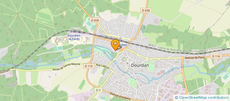 localisation de l'entreprise 798 071 973   DOURDAN