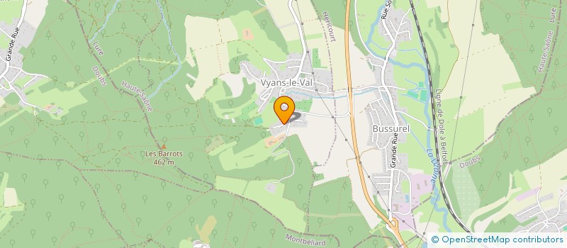 localisation de l'entreprise 798 106 837   VYANS-LE-VAL