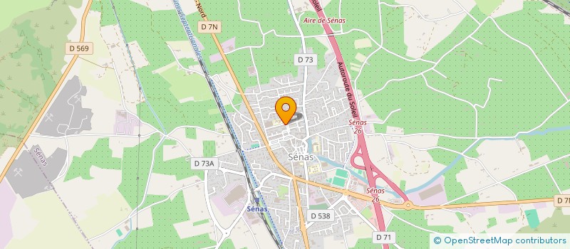 localisation de l'entreprise 798 136 438   SENAS