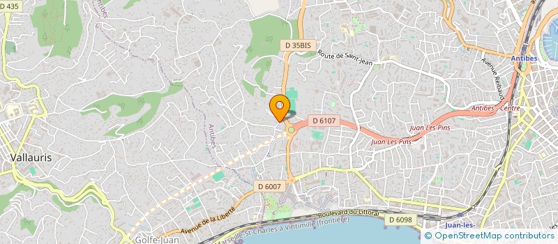 localisation de l'entreprise 798 152 872 à CANNES