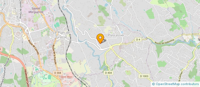 localisation de l'entreprise 798 164 794   GRASSE