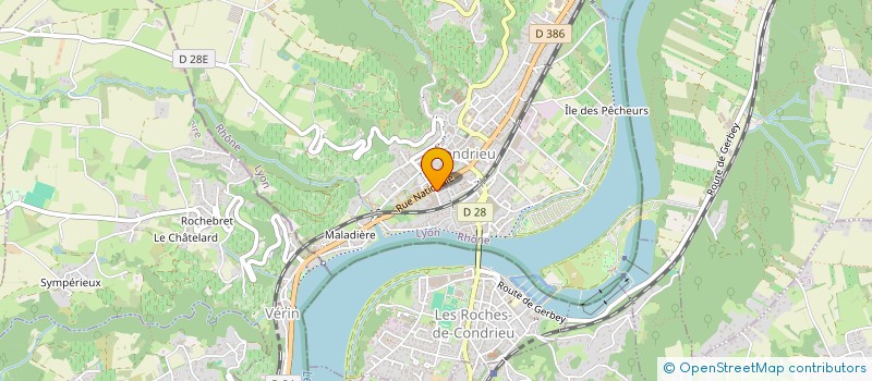 localisation de l'entreprise 798 171 161   NEUVILLE-SUR-SAONE