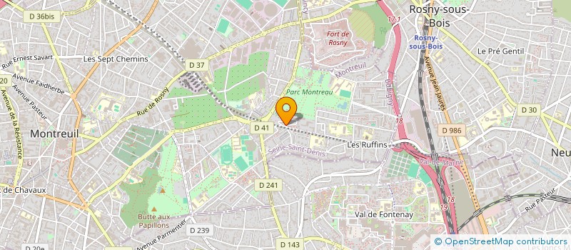 localisation de l'entreprise 798 193 975 à MONTREUIL