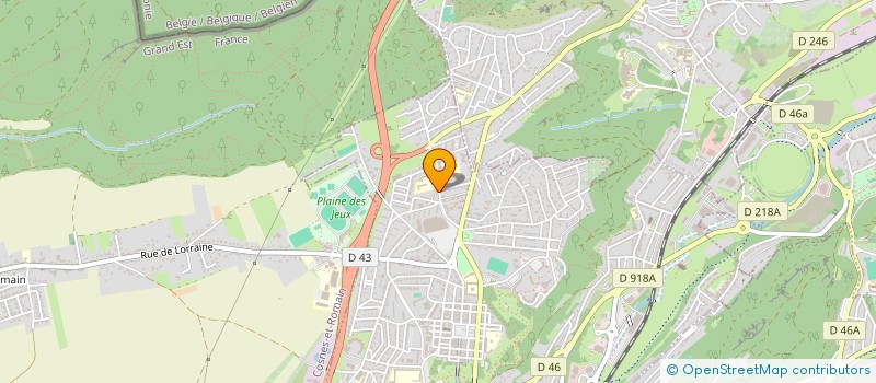 localisation de l'entreprise 798 198 578  à LONGWY