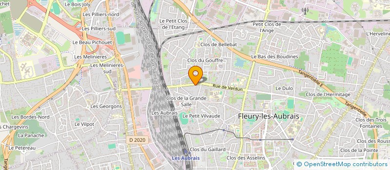 localisation de l'entreprise 798 219 986 à FLEURY-LES-AUBRAIS