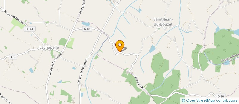 localisation de l'entreprise 798 234 787   GENSAC