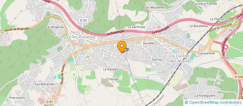 localisation de l'entreprise 798 241 709  à FREJUS