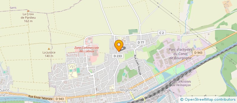 localisation de l'entreprise 798 251 427   CHENY