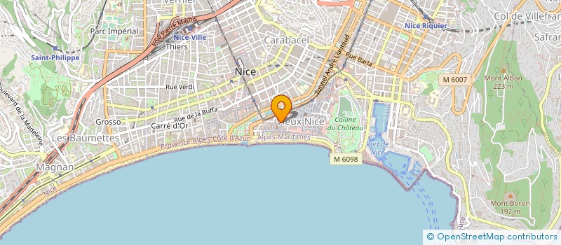 localisation de l'entreprise 798 252 904 à NICE