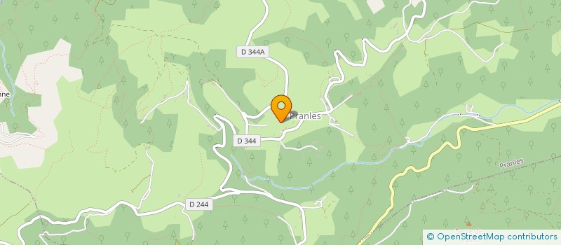 localisation de l'entreprise 798 253 522   PRANLES