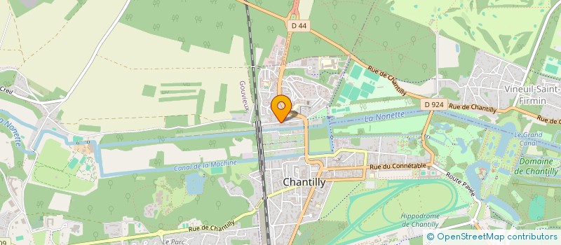 localisation de l'entreprise 798 285 490   CHANTILLY