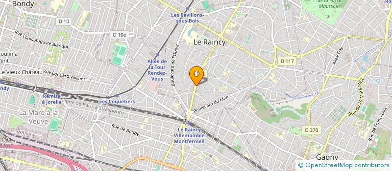 localisation de l'entreprise 798 290 185 à LE RAINCY
