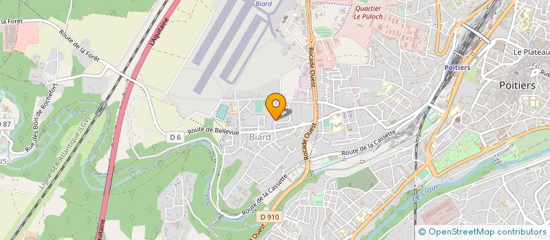 localisation de l'entreprise 798 302 295   BIARD