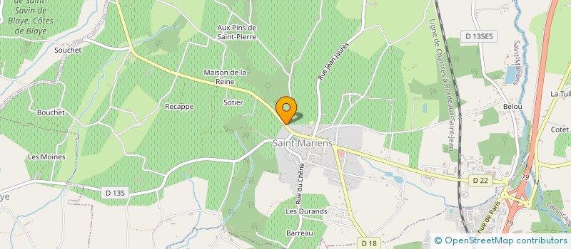 localisation de l'entreprise 798 303 483   SAINT-MARIENS