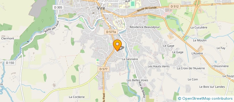 localisation de l'entreprise 798 313 615   CHAULIEU