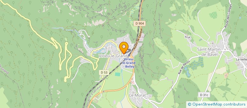 localisation de l'entreprise 798 331 922   VIRIEU-LE-GRAND