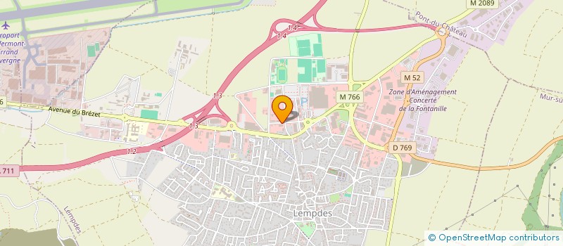 localisation de l'entreprise 798 350 609   AUBIERE