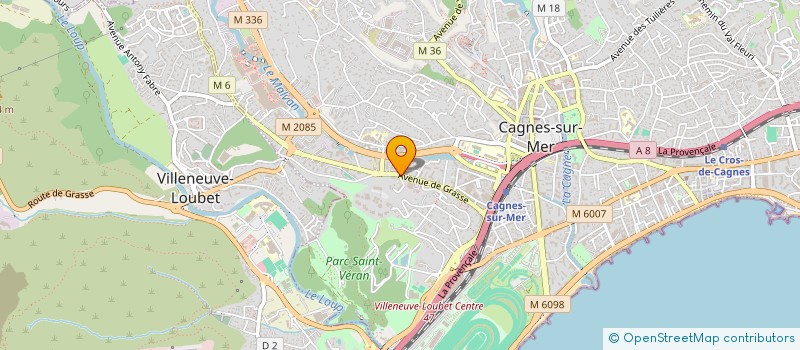 localisation de l'entreprise 798 376 745 à CAGNES-SUR-MER