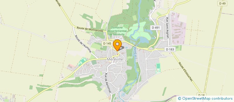 localisation de l'entreprise 798 392 668   LE MEREVILLOIS