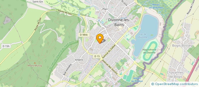 localisation de l'entreprise 798 395 943   LES AVIRONS