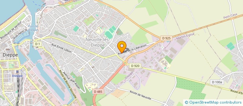 localisation de l'entreprise 798 407 052   DIEPPE