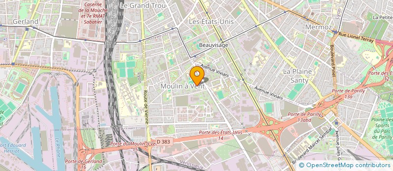 localisation de l'entreprise 798 411 427   VENISSIEUX