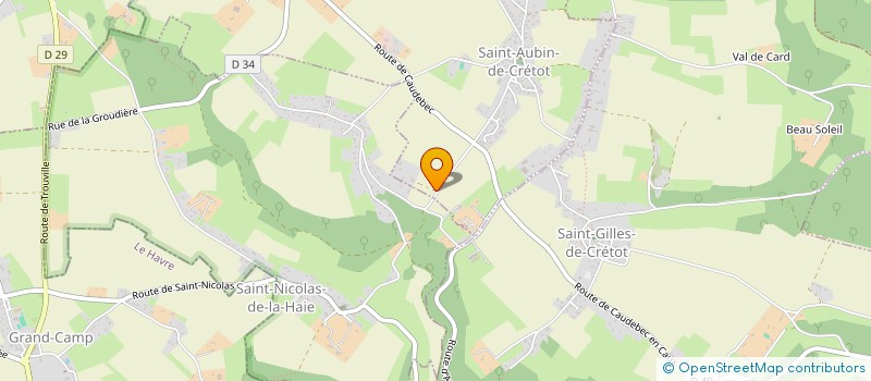 localisation de l'entreprise 798 437 489   YERVILLE