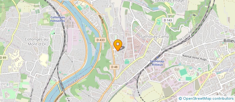 localisation de l'entreprise 798 439 980   RILLIEUX-LA-PAPE