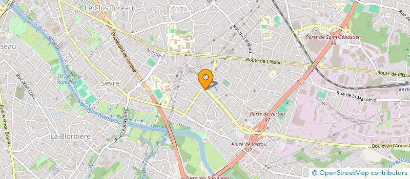 localisation de l'entreprise 798 444 857   VERTOU