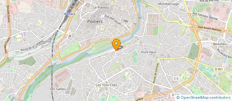 localisation de l'entreprise 798 484 994   POITIERS