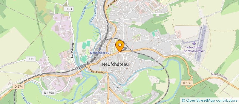 localisation de l'entreprise 798 497 335   NEUFCHATEAU