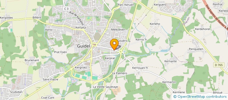 localisation de l'entreprise 798 512 620  à GUIDEL