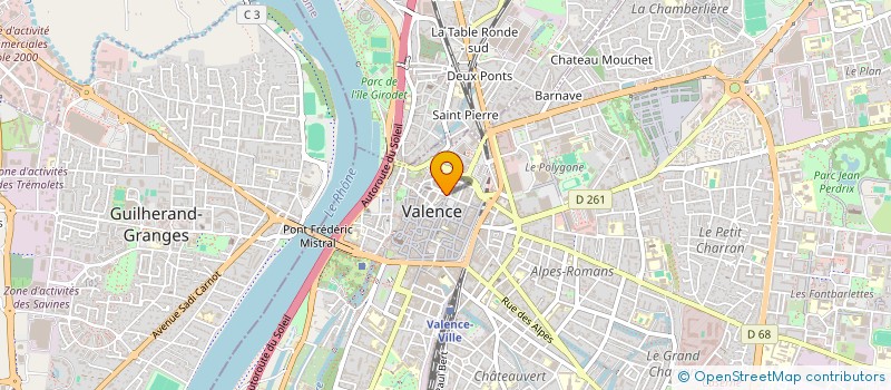 localisation de l'entreprise 798 536 991   VALENCE