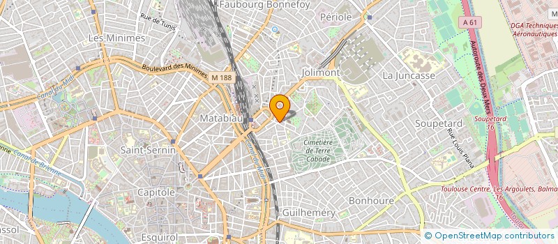 localisation de l'entreprise 798 539 268 à TOULOUSE