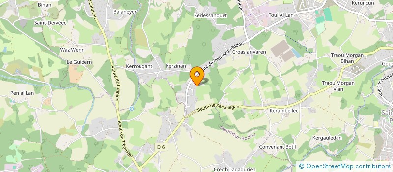 localisation de l'entreprise 798 545 810   PERROS-GUIREC