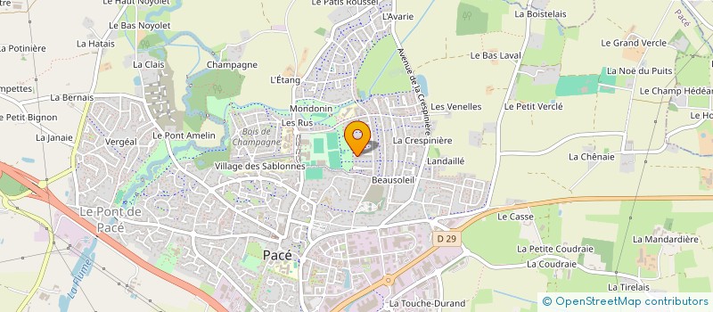 localisation de l'entreprise 798 561 403 à PACE
